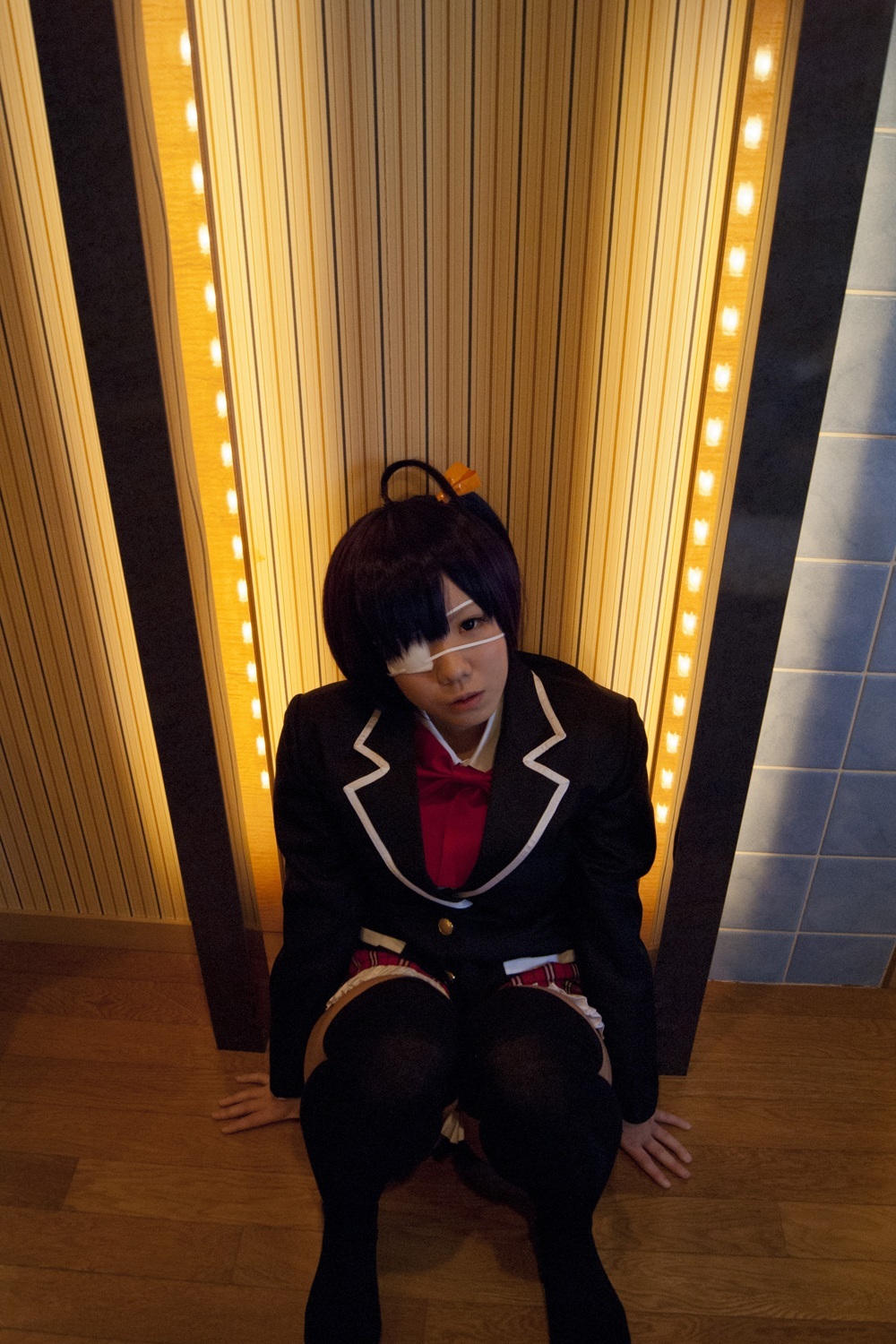 [Cosplay]  Hot Rikka Takanashi from Chuunibyou Demo Koi Ga Shitai
